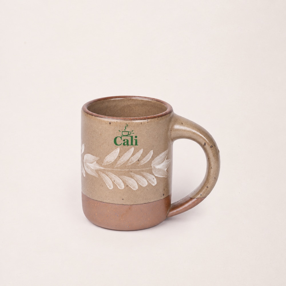 Hand Painted Mug, Tulip Crown